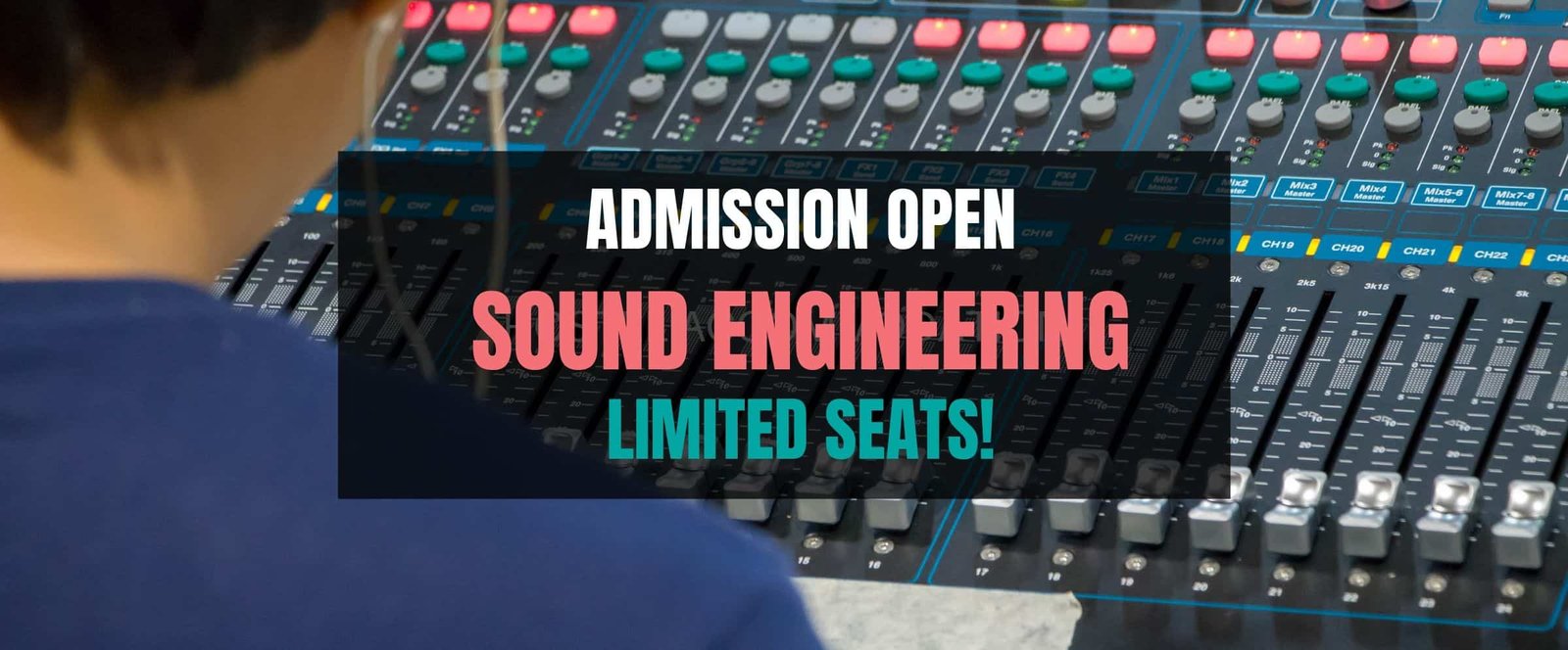 best live sound mixing training